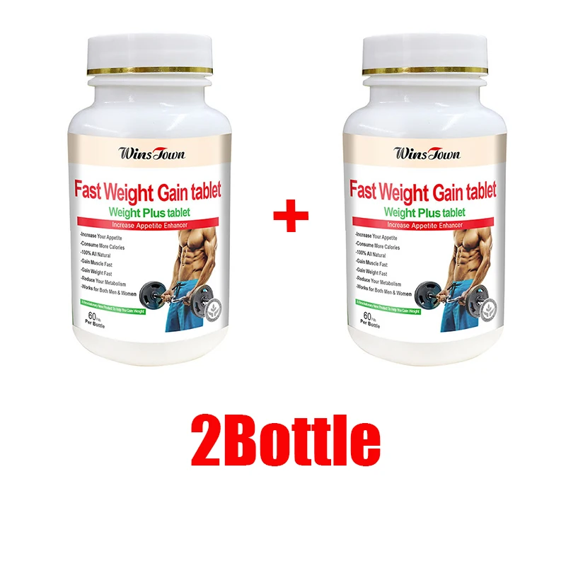 2-Flaschen-Tablet mit schnelle – Herbal Weight Gain Bewertung und Preis